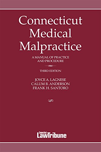 Beispielbild fr Connecticut Medical Malpractice 2015 zum Verkauf von Griffin Books