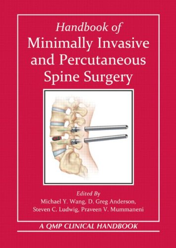 Imagen de archivo de Handbook of Minimally Invasive and Percutaneous Spine Surgery a la venta por Goodwill Books
