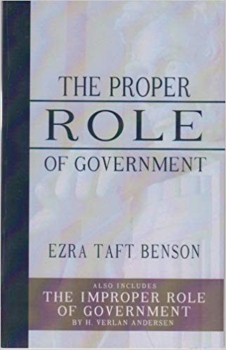 Stock image for The Proper Role & The Improper Role of Government for sale by GF Books, Inc.