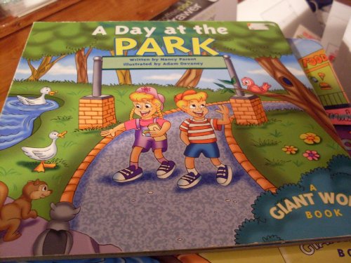 Beispielbild fr A Day at the Park (A Giant Word Book) zum Verkauf von Wonder Book