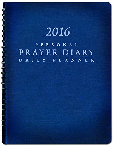 Stock image for 2016 Personal Prayer Diary and Daily Planner (Navy Blue) for sale by Irish Booksellers