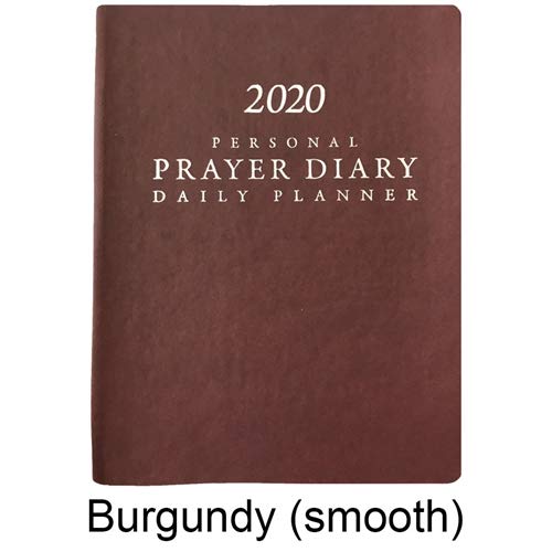 9781576589694: 2020 Personal Prayer Diary & Daily Planner (Burgundy) (matte,smooth)