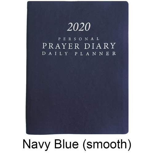 Stock image for 2020 Personal Prayer Diary & Daily Planner (Navy blue) (matte,smooth) for sale by SecondSale