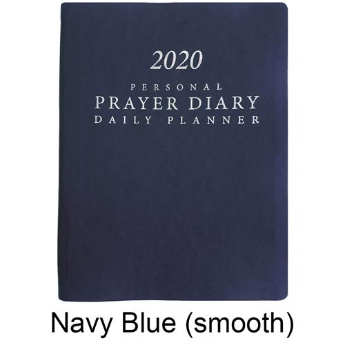 9781576589717: 2020 Personal Prayer Diary & Daily Planner (Navy blue) (matte,smooth)