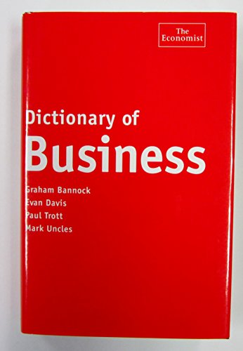 Stock image for Dictionary of Business (The Economist Series) for sale by SecondSale