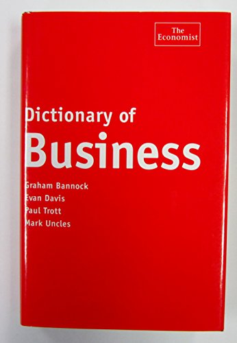 9781576601433: Dictionary of Business (The Economist Series)