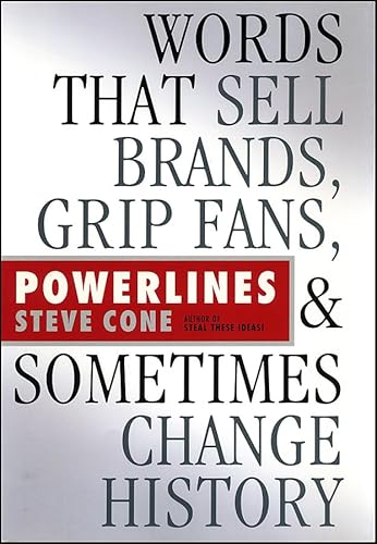 Stock image for POWERLINES: Words That Sell Brands, Grip Fans, and Sometimes Change History (Bloomberg) for sale by Reuseabook