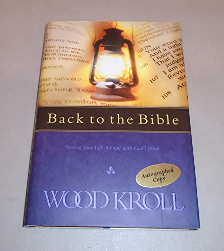 Stock image for Back to the Bible for sale by Better World Books