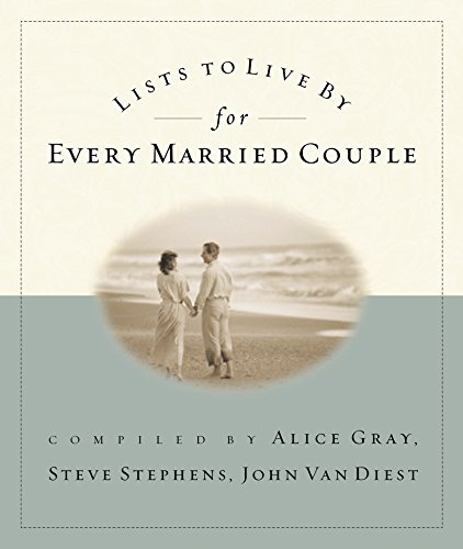Imagen de archivo de Lists to Live By for Every Married Couple a la venta por Gulf Coast Books