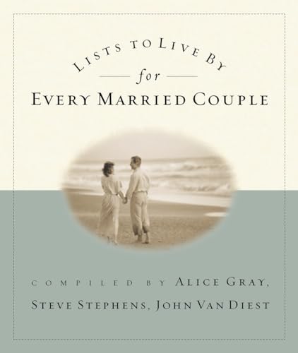 Stock image for Lists to Live By for Every Married Couple for sale by Front Cover Books