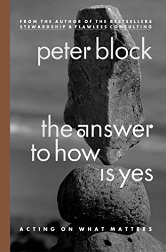 9781576752715: The Answer to How Is Yes: Acting on What Matters (UK PROFESSIONAL BUSINESS Management / Business)