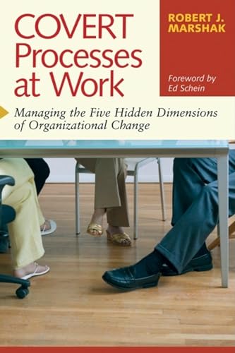 Imagen de archivo de Covert Processes at Work : Managing the Five Hidden Dimensions of Organizational Change a la venta por Wonder Book