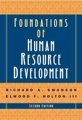 Imagen de archivo de Foundations of Human Resource Development a la venta por HPB-Red