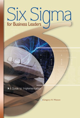 Imagen de archivo de Six Sigma For Business Leaders: A Guide To Implementation a la venta por Once Upon A Time Books