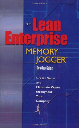 Imagen de archivo de The Lean Enterprise Memory Jog a la venta por SecondSale