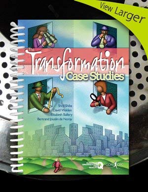 Stock image for Transformation Case Studies for sale by Better World Books