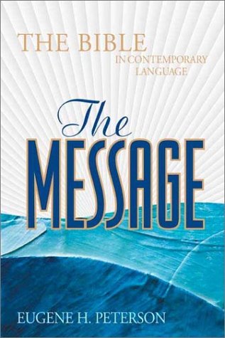9781576833889: The Message: The Bible in Contemporary Language, Black Bonded Leather
