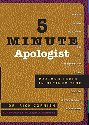Beispielbild fr 5 Minute Apologist: Maximum Truth in Minimum Time zum Verkauf von Goodwill