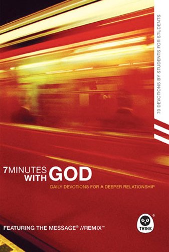 Imagen de archivo de 7 Minutes with God : Daily Devotions for a Deeper Relationship a la venta por Better World Books
