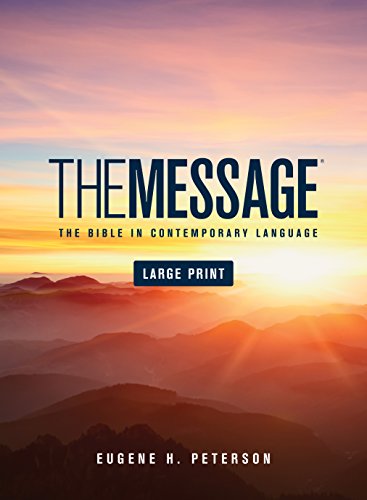 Beispielbild fr The Message Large Print (Hardcover) zum Verkauf von Blackwell's