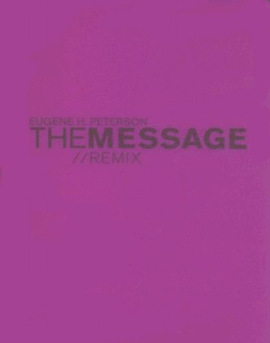 9781576839171: The Message//Remix: The Bible in contemporary Language Hypercolor Purple