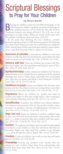 Scriptural Blessings to Pray for Your Children 50-pack (Prayer Cards) - Smith, Brian