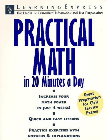 Immagine dell'editore per Practical Math in 20 Minutes a Day (Skill Builders for Test Takers) venduto da ThriftBooks-Dallas