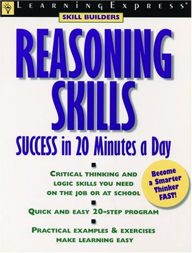 Stock image for Reasoning Skills Success in 20 Minutes a Day for sale by Better World Books: West