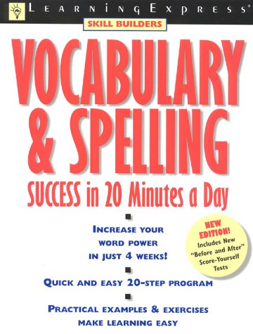 Beispielbild fr Vocabulary & Spelling Success (Learningexpress Skill Builders) zum Verkauf von Wonder Book