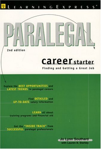 Stock image for Paralegal Career Starter for sale by Better World Books