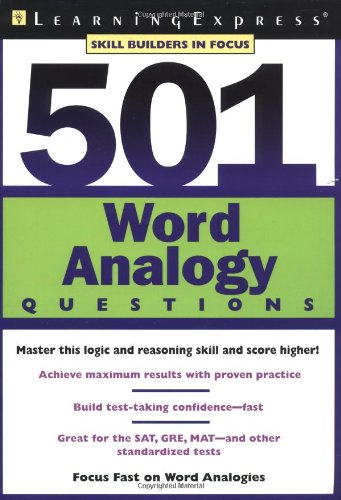 Stock image for 501 Word Analogy Questions for sale by Books of the Smoky Mountains