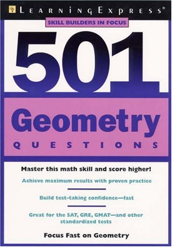 Beispielbild fr 501 Geometry Questions & Answers zum Verkauf von SecondSale