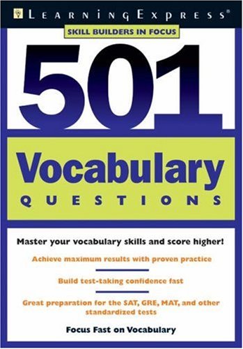 Beispielbild fr 501 Vocabulary Questions (Skill Builder in Focus) zum Verkauf von Wonder Book