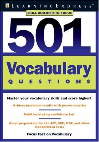Stock image for 501 Vocabulary Questions (Skill Builder in Focus) for sale by Wonder Book