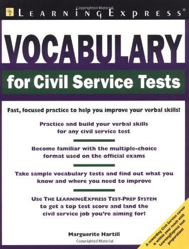 Stock image for Vocabulary for Civil Service Tests for sale by Better World Books