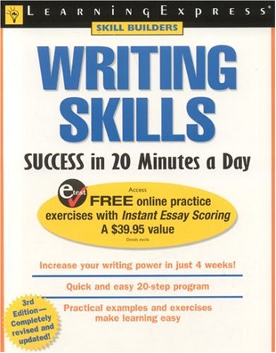 Stock image for Writing Skills Success in 20 Minutes a Day for sale by Better World Books