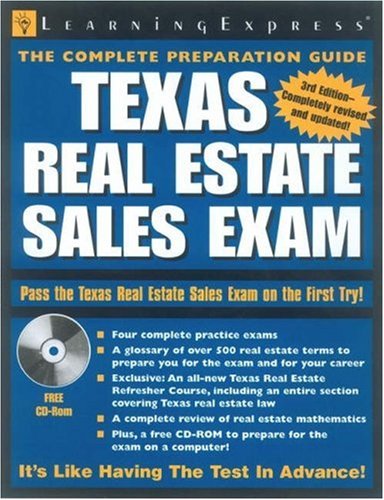 Imagen de archivo de Texas Real Estate Sales Exam a la venta por HPB-Red