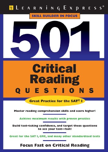 9781576855102: 501 Critical Reading Questions