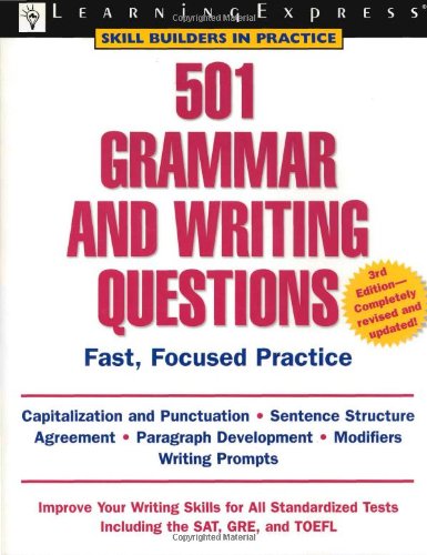 Beispielbild fr 501 Grammar & Writing Questions (501 Series) zum Verkauf von SecondSale