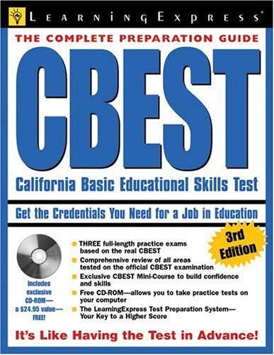 Beispielbild fr Cbest : California Basic Educational Skills Test zum Verkauf von Better World Books: West