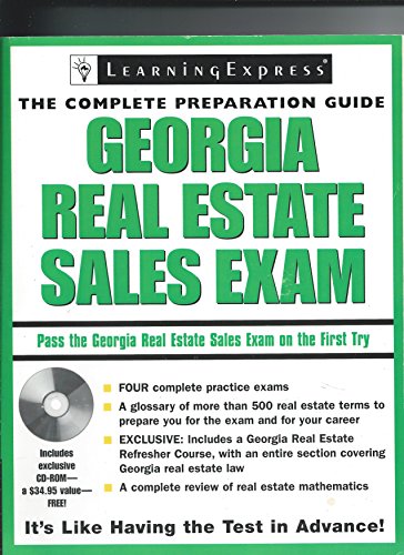 9781576855782: Georgia Real Estate Sales Exam (Real Estate Exam Prep And Career Guides)