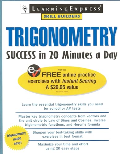 Stock image for Trigonometry Success In 20 Minutes a Day for sale by Your Online Bookstore