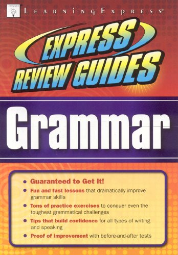 Beispielbild fr Express Review Guides: Grammar zum Verkauf von Wonder Book