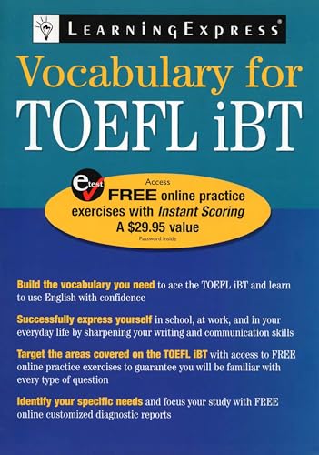 Beispielbild fr Vocabulary for TOEFL iBT zum Verkauf von WorldofBooks