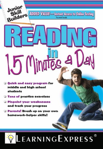 Immagine dell'editore per Reading in 15 Minutes a Day: Junior Skills Builder [With Free Online Practice Exercises Access Code] venduto da ThriftBooks-Dallas