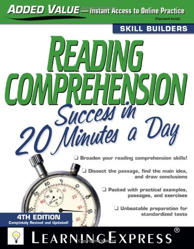 Immagine dell'editore per Reading Comprehension Success in 20 Minutes a Day venduto da Anybook.com