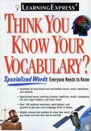 9781576856871: Think You Know Your Vocabulary?: Specialized Words Everyone Needs to Know