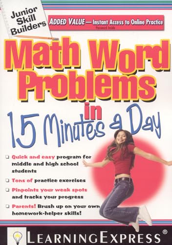 Stock image for Math Word Problems in 15 Minutes a Day for sale by Wonder Book