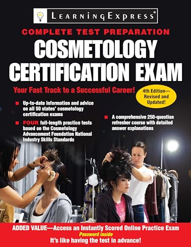 Beispielbild fr Cosmetology Certification Exam zum Verkauf von Better World Books