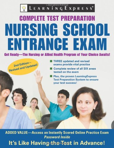 Beispielbild fr Nursing School Entrance Exam: Your Guide to Passing the Test [With Access Code] zum Verkauf von ThriftBooks-Dallas
